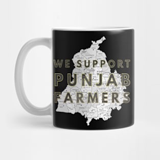 WE SUPPORT PUNJAB FARMERS Mug